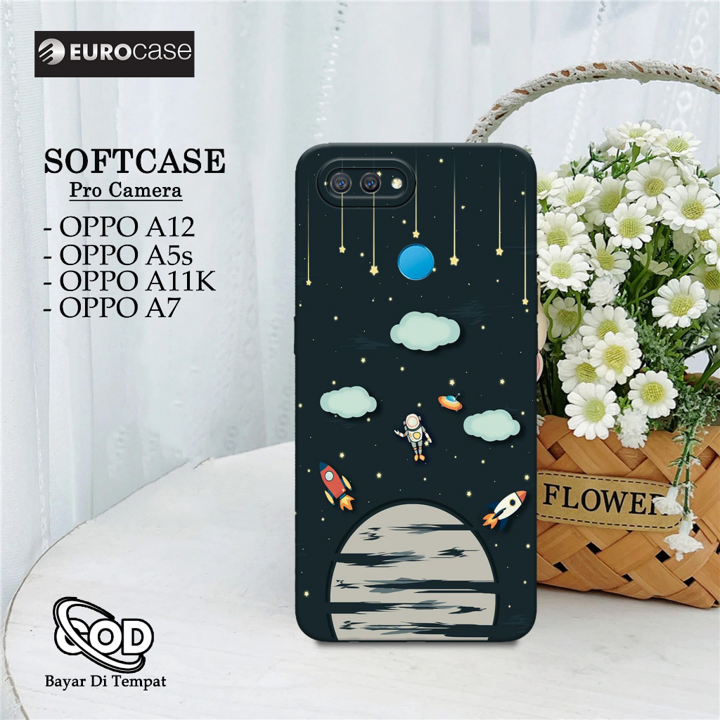 Soft Case Hp OPPO A5s / OPPO A12 / OPPO A7 / OPPO A11K Terbaru - eurocase - Fashion Case ASTRONOT - 