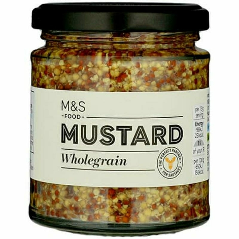 

MARKS & SPENCER M&S Mustard Wholegrain 185g
