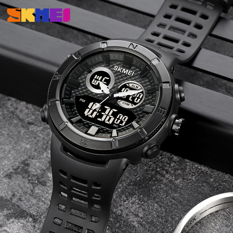 SKMEI 2014 Jam Tangan Pria Digital Analog Anti Air 5 Bar WATCHKITE WKOS