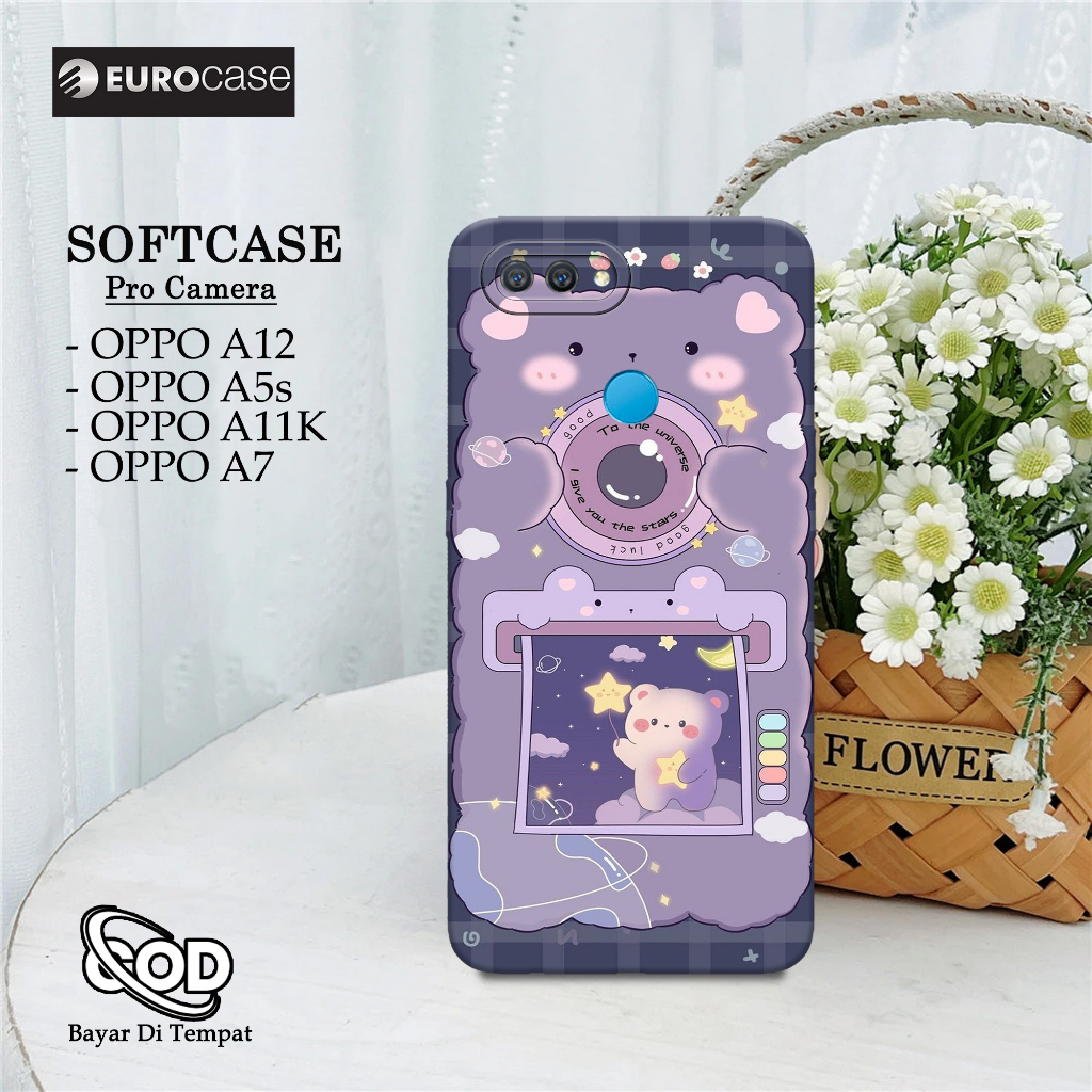 Soft Case Hp OPPO A5s / OPPO A12 / OPPO A7 / OPPO A11K Terbaru - eurocase - Fashion Case KARTUN DINO