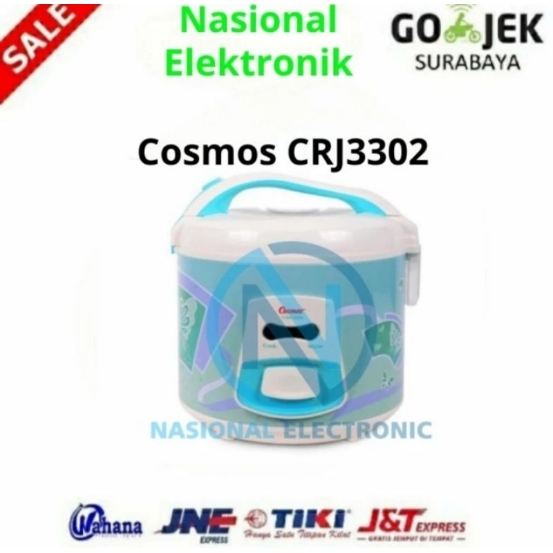 Magic Com Cosmos CRJ3302S/Rice Cooker Cosmos CRJ 3302 S/Penanak Nasi Cosmos crj3302