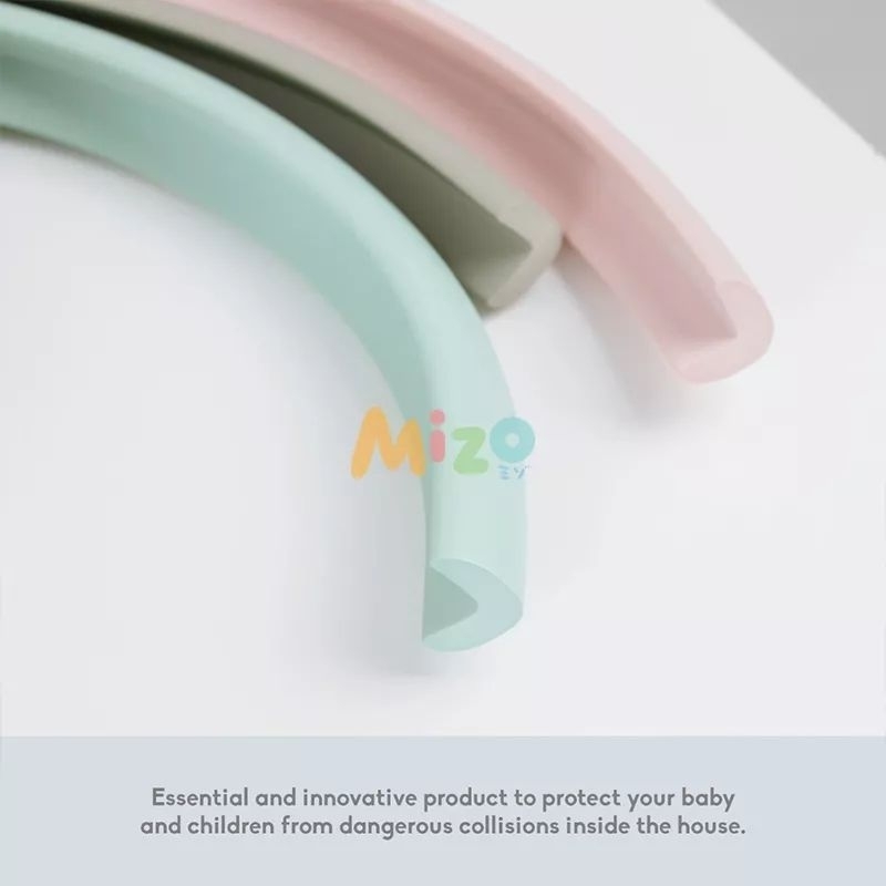 MIZO NBR EDGE PROTECTOR STRIPE (Bumper Meja Bayi / Baby Bumper Guard)