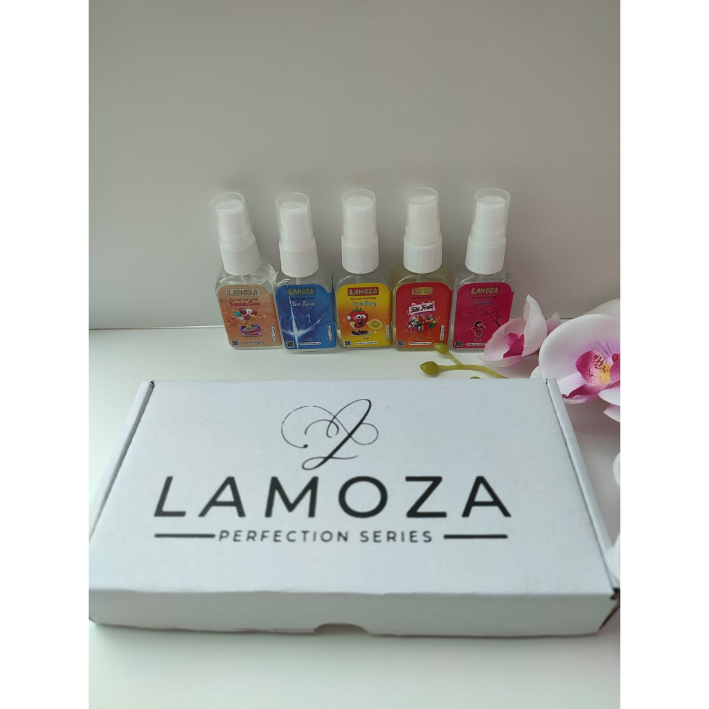 PARCEL 5 PCS LAMOZA EDC 30 ML BPOM