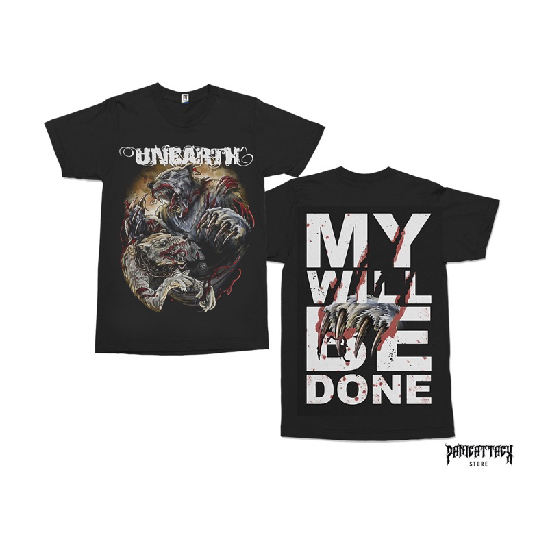 T-Shirt Unearth MY WILL BE DONE