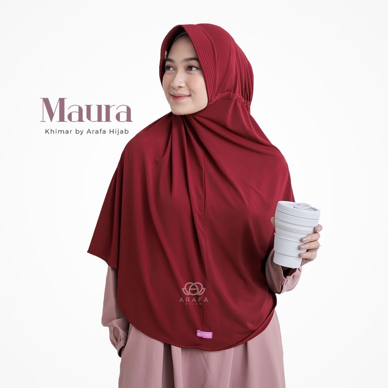 Khimar Maura L _by Arafa Hijab,Hijab Instan Maura ,Bergo Maura by Arafah hijab