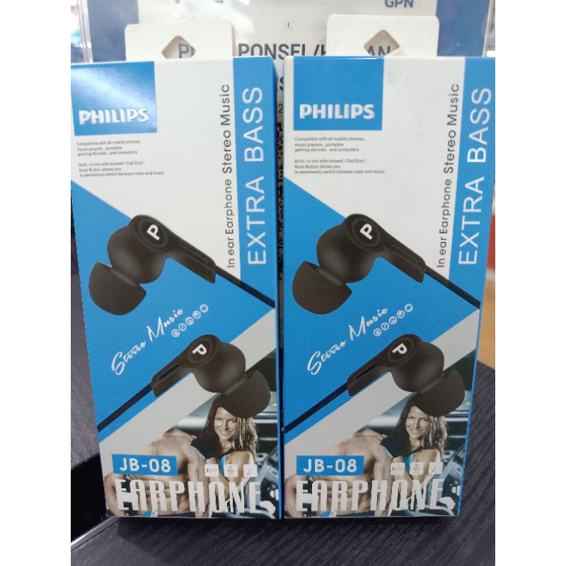 HEADSET PHILIPS ESTRA BASS