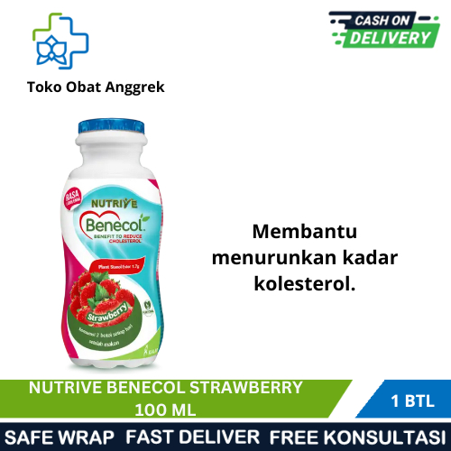 

NUTRIVE BENECOL RASA STRAWBERRY 100 ML / MINUMAN UNTUK PENURUN KOLESTEROL