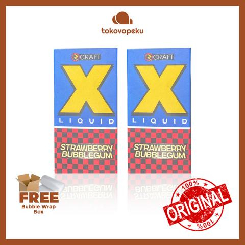 LIQUID X STRAWBERRY BUBBLEGUM 3MG LIQUID X 60ML by TIPE X