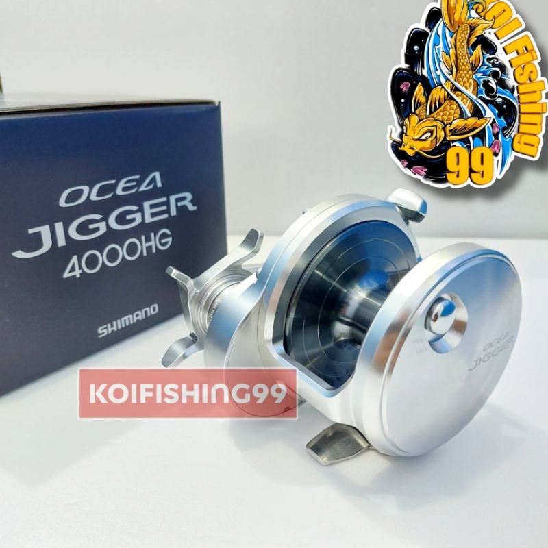 REEL JIGGING OVERHEAD SHIMANO OCEA JIGGER 4000,4000HG