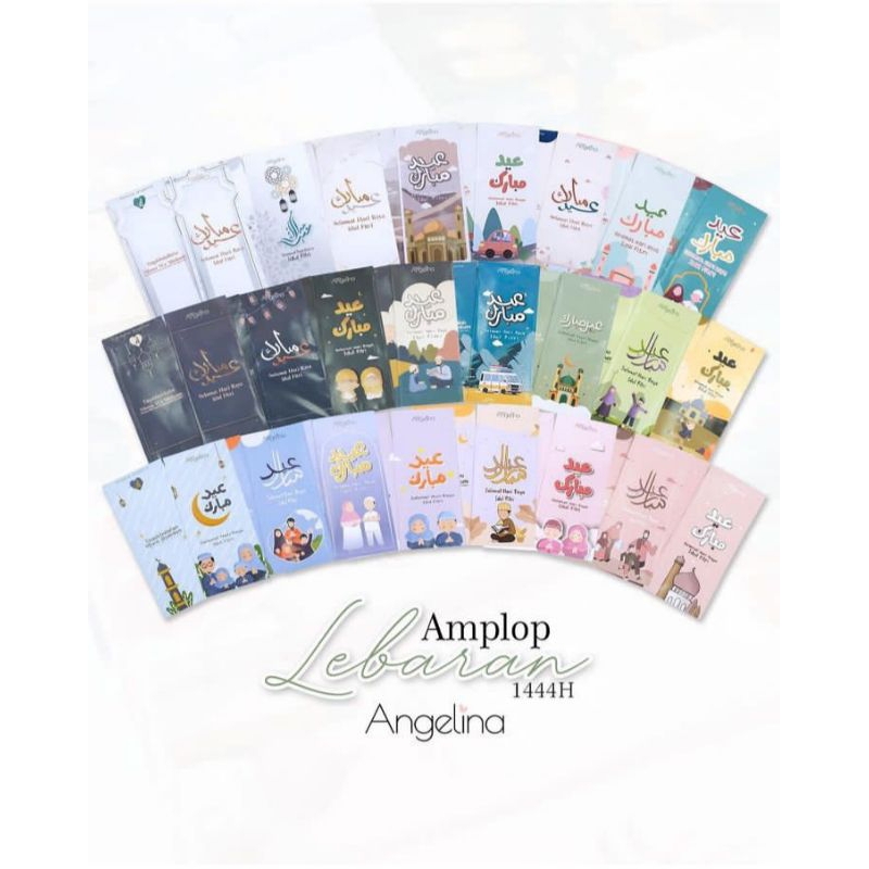 

Amplop lebaran THR Angelina isi 12pc