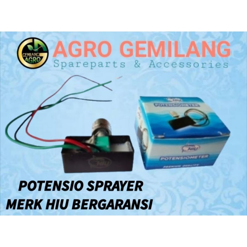 POTENSIO SPRAYER ELEKTRIK HIU ORIGINAL POTENSIO TANGKI CAS SEMPROT