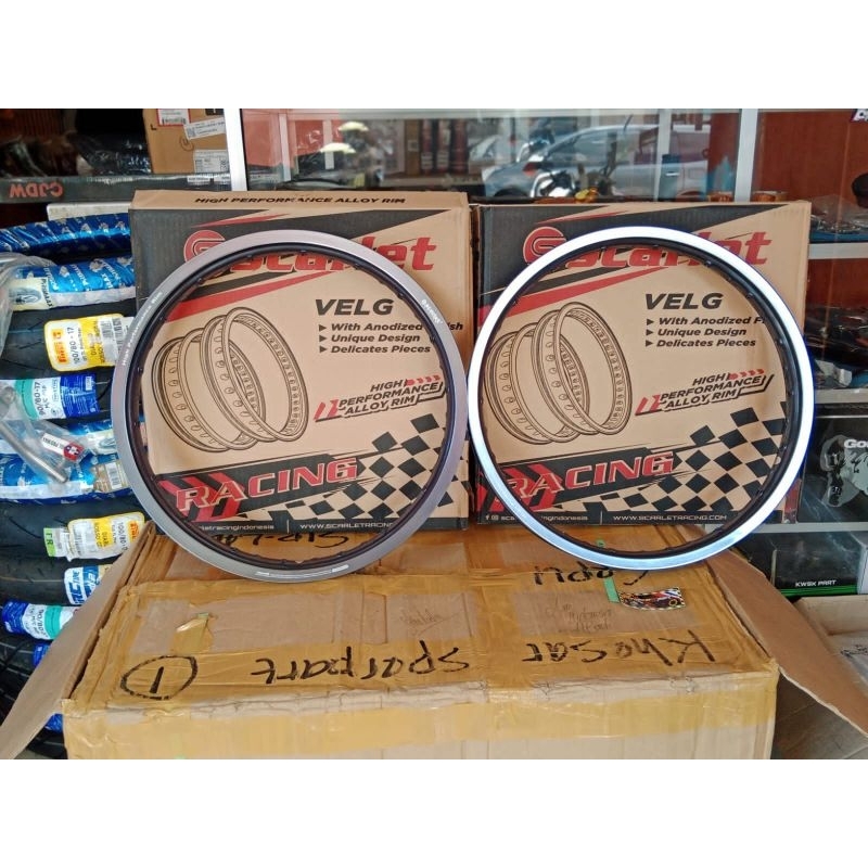 velg Scarlet jari jari Scarlet hitam ring velg Scarlet 160 185 17