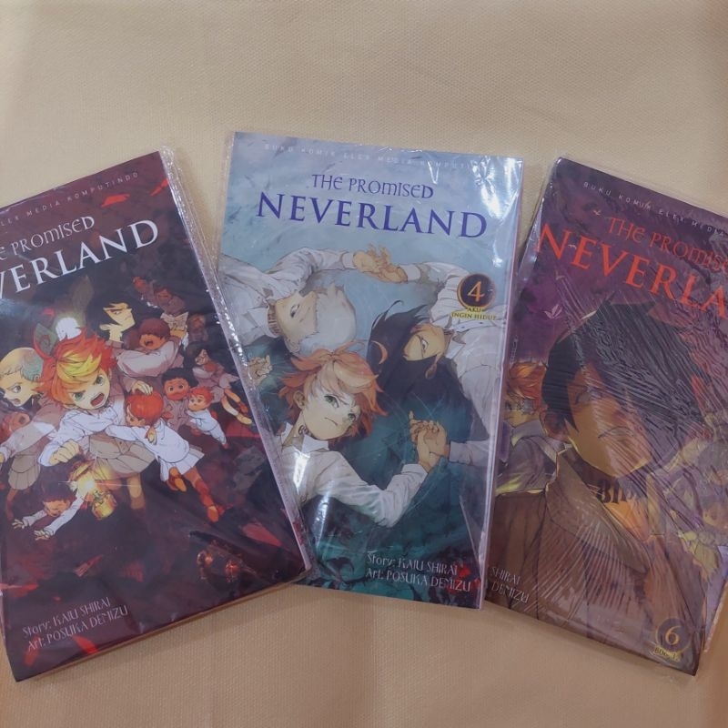 [BARU] Komik the promised Neverland yakusoku no Neverland 3 4 6 SALE