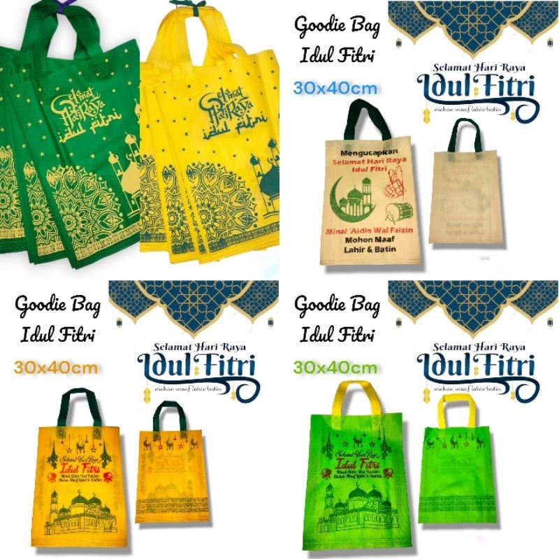 

goodie bag lebaran 30x40 -1lusin (12pcs)