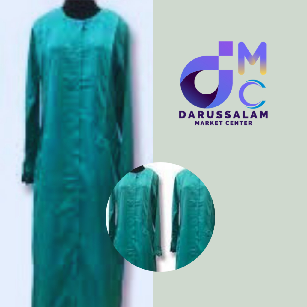 Jubah Ijo Santriwati Gontor Putri / Jubah Hijau Gontor Putri