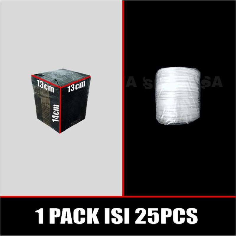 Tutup paper bowl 360ml n 500ml pack Hanya Lid Mangkok Kertas surabaya