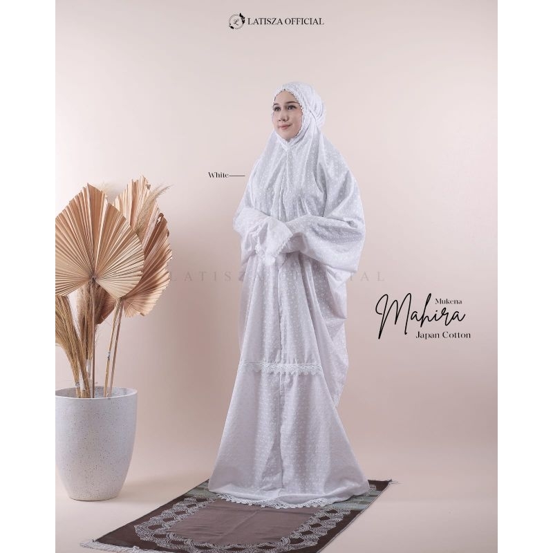 MUKENA MAHIRA By LATISZA HIJAB OUTFIT / MUKENA TERUSAN PUTIH