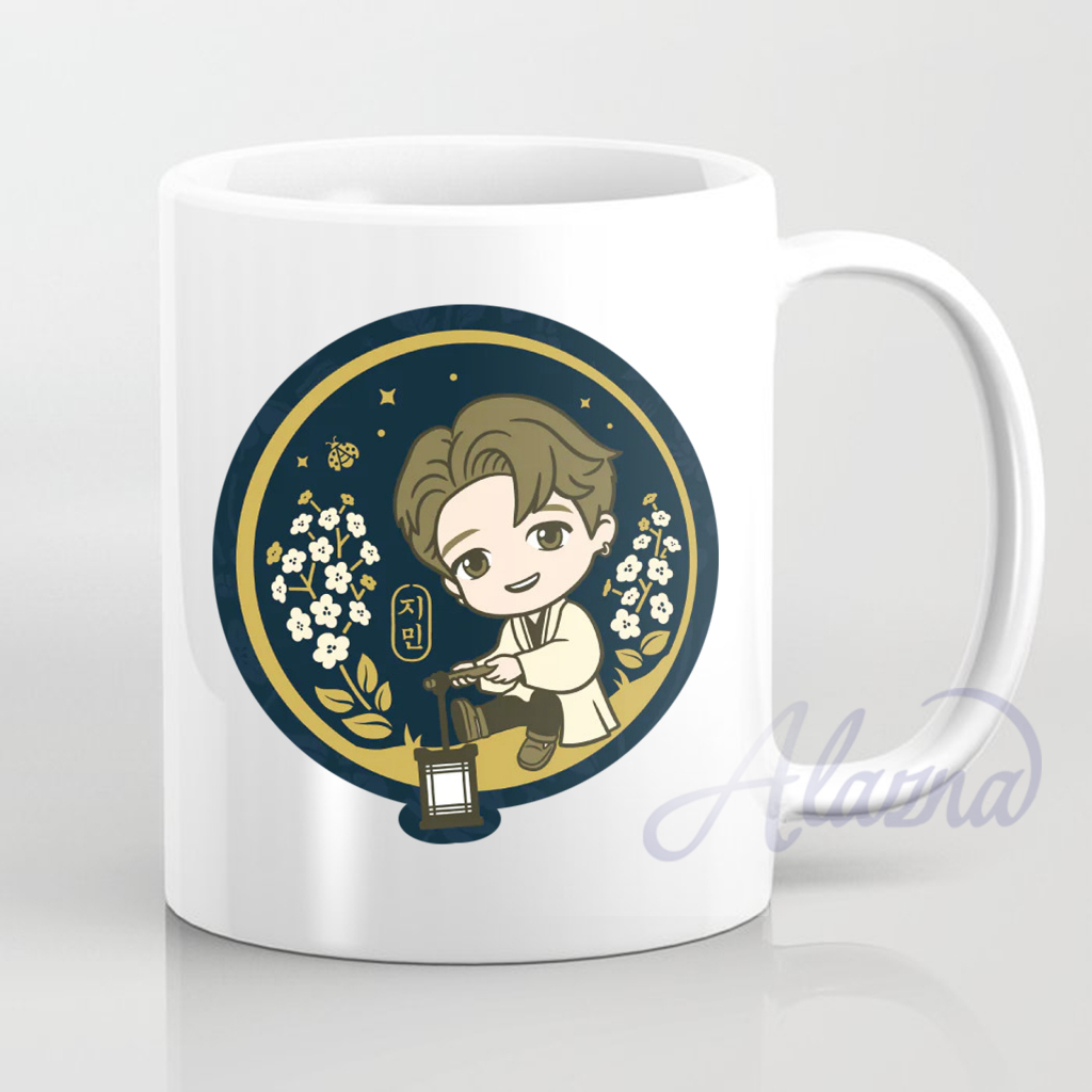 Mug BTS Tiny Tan Dalmajung - Jin