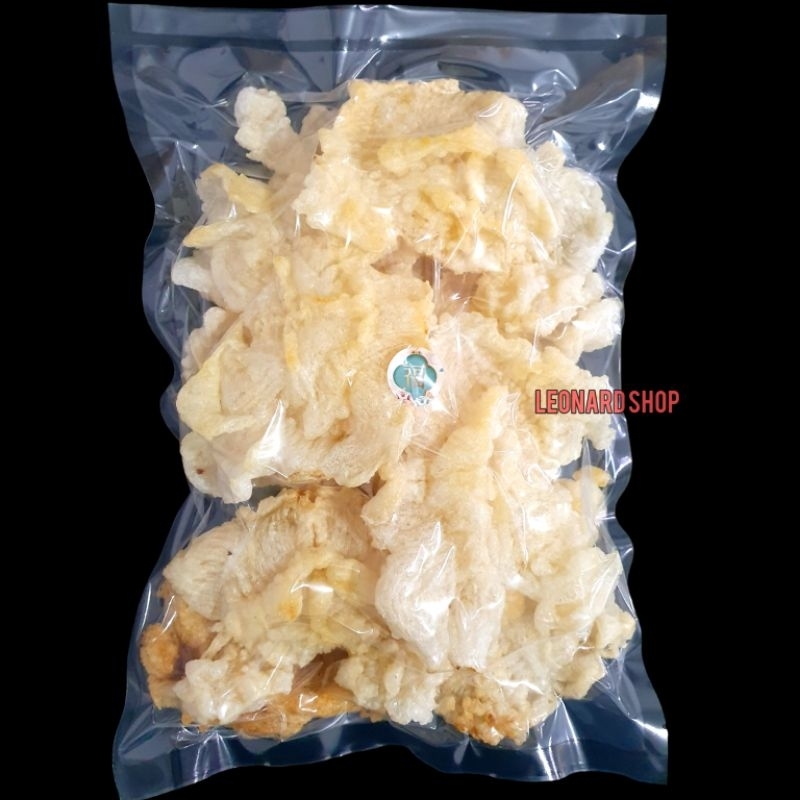 HUPIO GORENG SUPER 200 GRAM / BUNGKUS GELEMBUNG PERUT IKAN / HIPIO / HEPIAU / YI PHIAU / HE PIAU / F