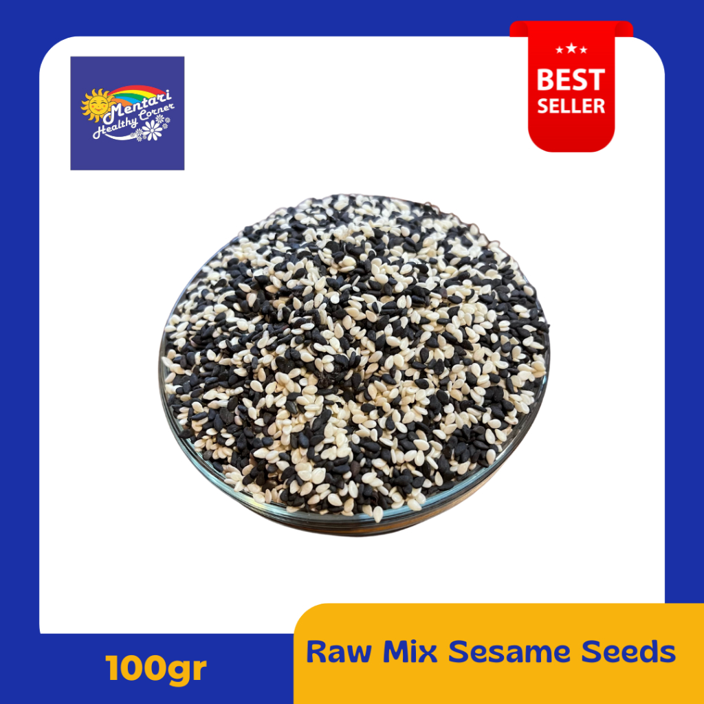 Wijen Campur Hitam Putih 100gr / Mix Sesame Seeds 100gr