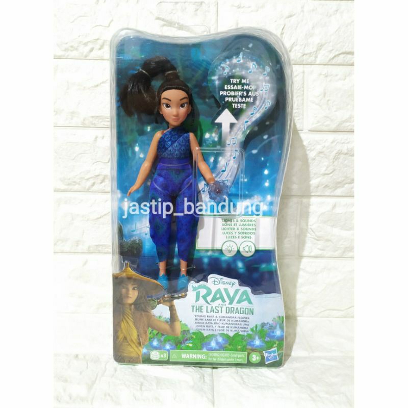 Hasbro Disney Princess Raya And The Last Dragon Doll Flower / Disney Raya And The Last Dragon Young 