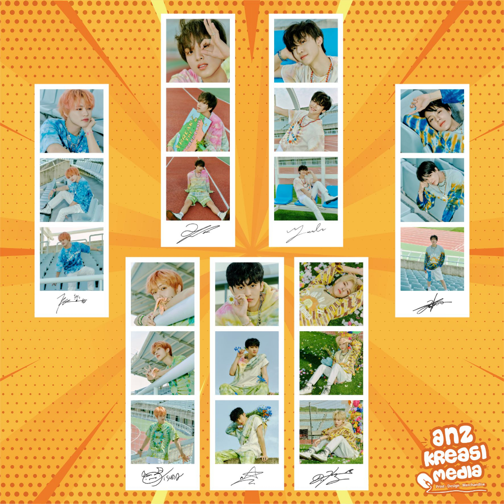 (READY STOCK) FOTO STRIP NCT DREAM HELLO FUTURE 2