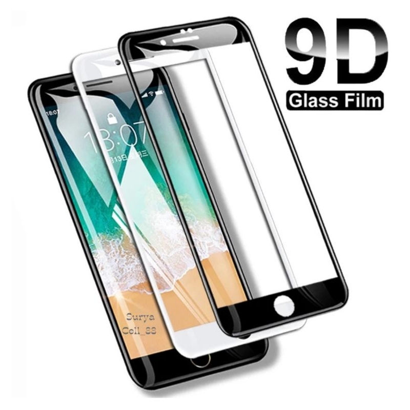 Tempered Glass Full IPhone 6 / 6+ / 6s / 6s+ / 7 / 7+ / 8 / 8+ / SE 2020 / SE 2021 / SE 2022  Anti Gores Full Layar 5D/9D/99D