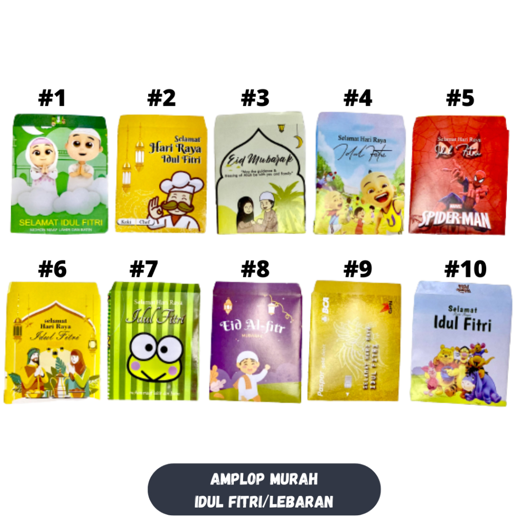 

AMPLOP LEBARAN | AMPLOP THR | AMPLOP HARI RAYA IDUL FITRI | ANGPAO THR LEBARAN IDUL FITRI MURAH