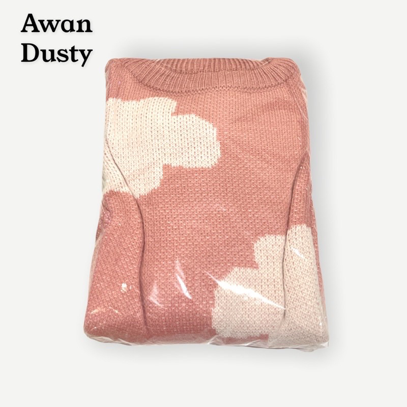 Sweater Rajut Awan Korea