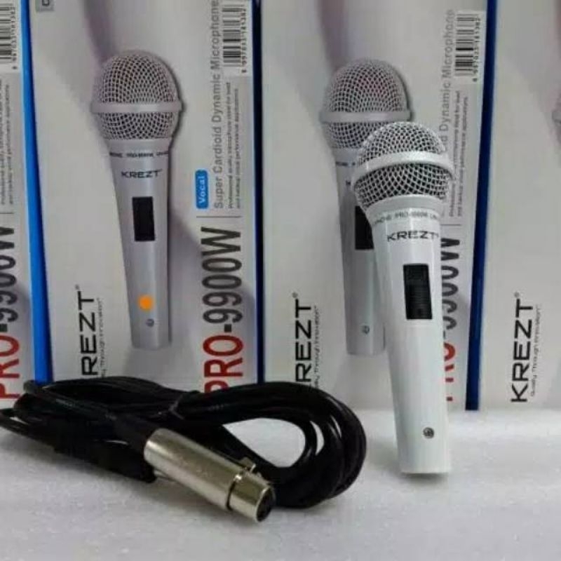 MIC VOCAL MICROPHONE KREZT PRO 9900W ORIGINAL