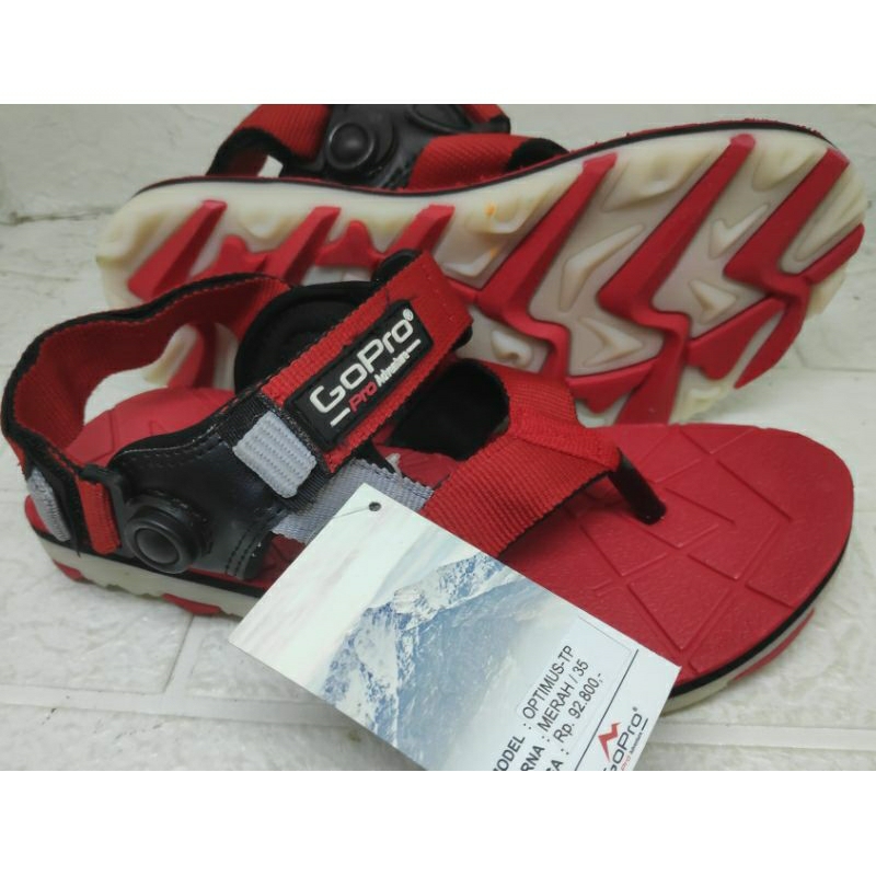 sandal go pro gunung two in one size 33-37 harga obral