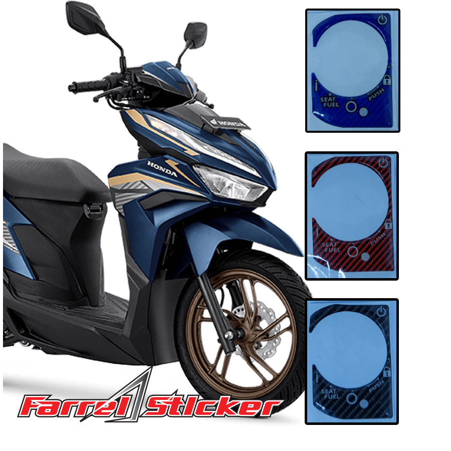 Stiker STICKER emblem kunci KONTAK All new VARIO 125 2022 KEYLESS