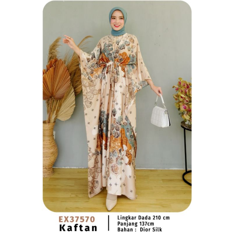 Alisha kaftan armany silk | kaftan batik