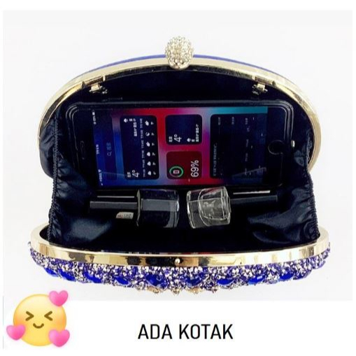 (COD) Vyctoria VOS8520 Tas Pesta Import Wanita Elegan Terbaru (Ada Kotak) JT8520 8520