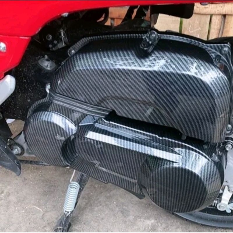 Cover hawa Fazzio Carbon Nemo cover tutup hawa Yamaha Fazzio motif karbon Nemo