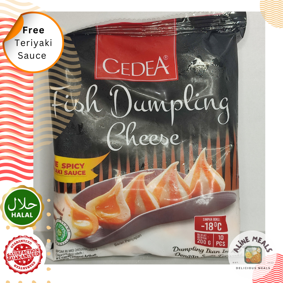 

CEDEA FISH DUMPLING CHEESE 200 gr, isi 10 pcs TERMURAH