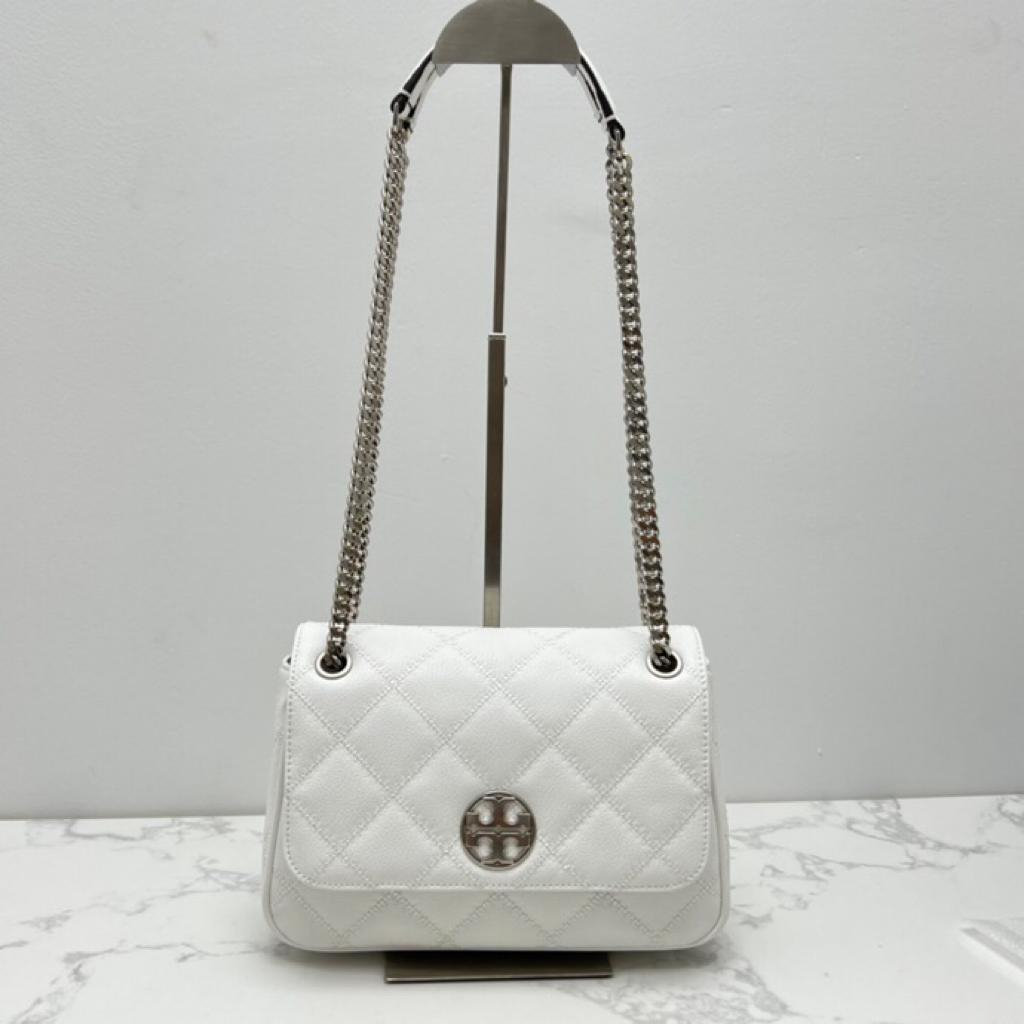 Tas Wanita Putih TB Willa Shoulder Bag Original ORI Putih Small Kecil Selempang Pundak Lengkap Dustb