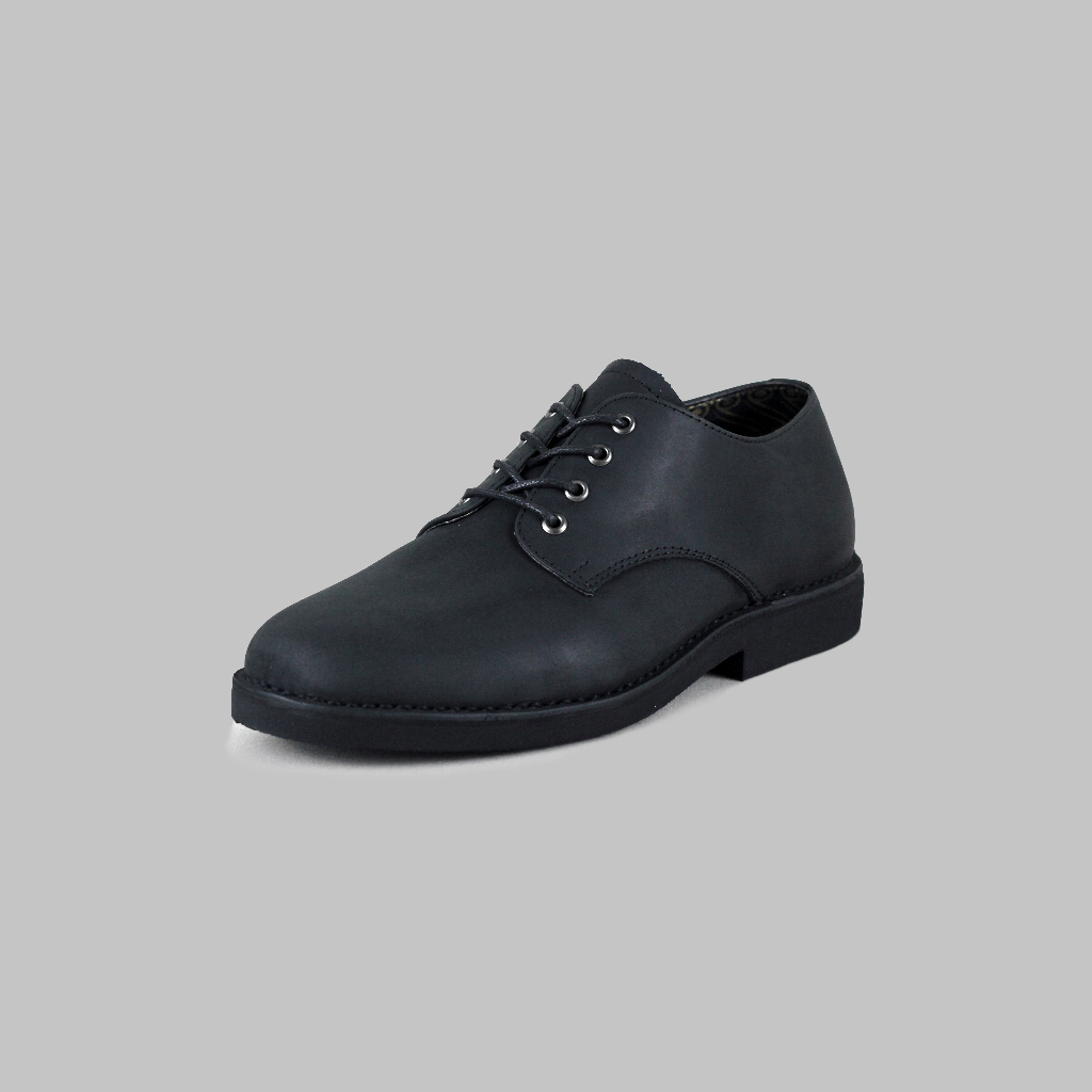 ARTAP Footwear - Sepatu Kulit Asli Pria - Law CH Full Black