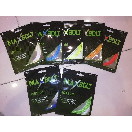 Senar Maxbolt MBS 66 - Senar Raket Badminton Maxbolt MBS 66 Original