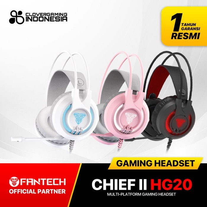 Fantech CHIEF II HG20 RGB Gaming Headset HG-20 Headphone HG 20
