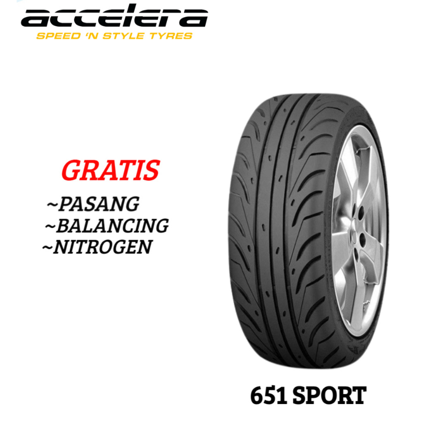 Ban Mobil 225 45 R17 ACCELERA 651 SPORT TW 200 225/45 R17 Ban Semi Slick