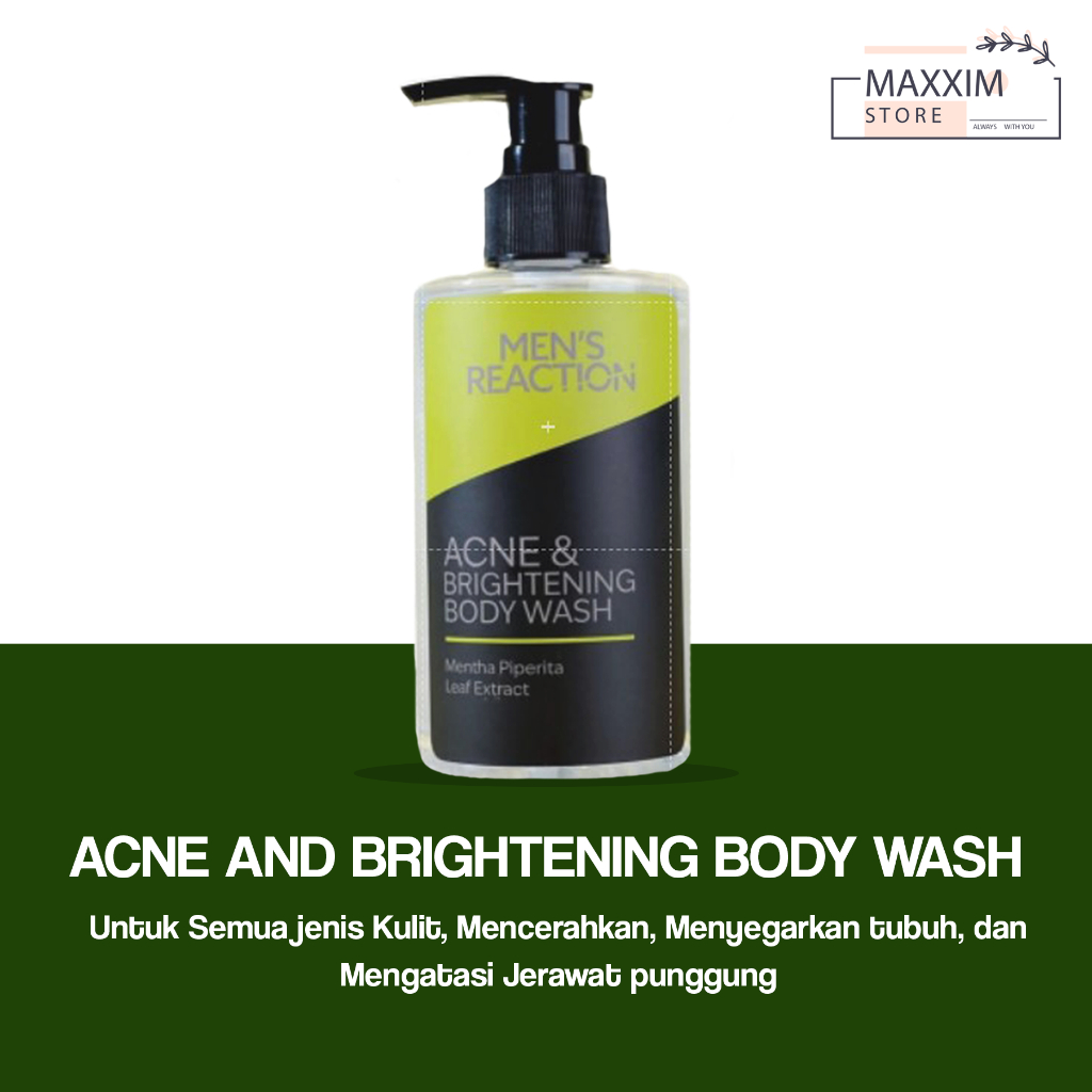 Men's Reaction Acne Brightening Body Wash Original