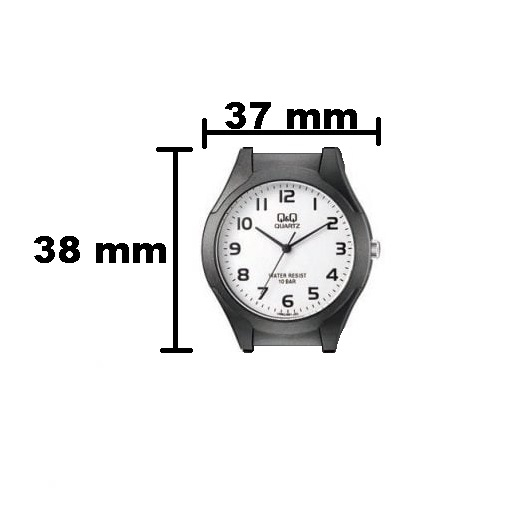 SALE Jam Tangan Pria Casual Rubber Analog Ori Q&amp;Q QNQ QQ VR92 VR92J Series