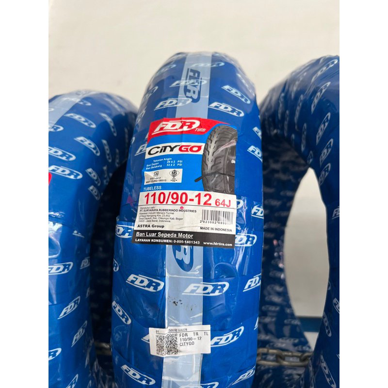 BAN MOTOR FDR 110/90-12 CITY GO