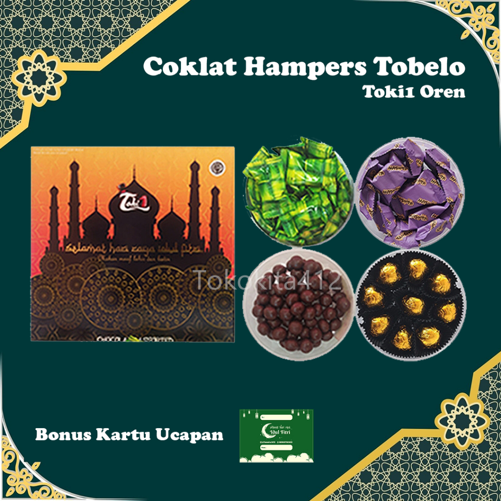 Hampers Lebaran Coklat Tobelo Toki Chocolate Assorted