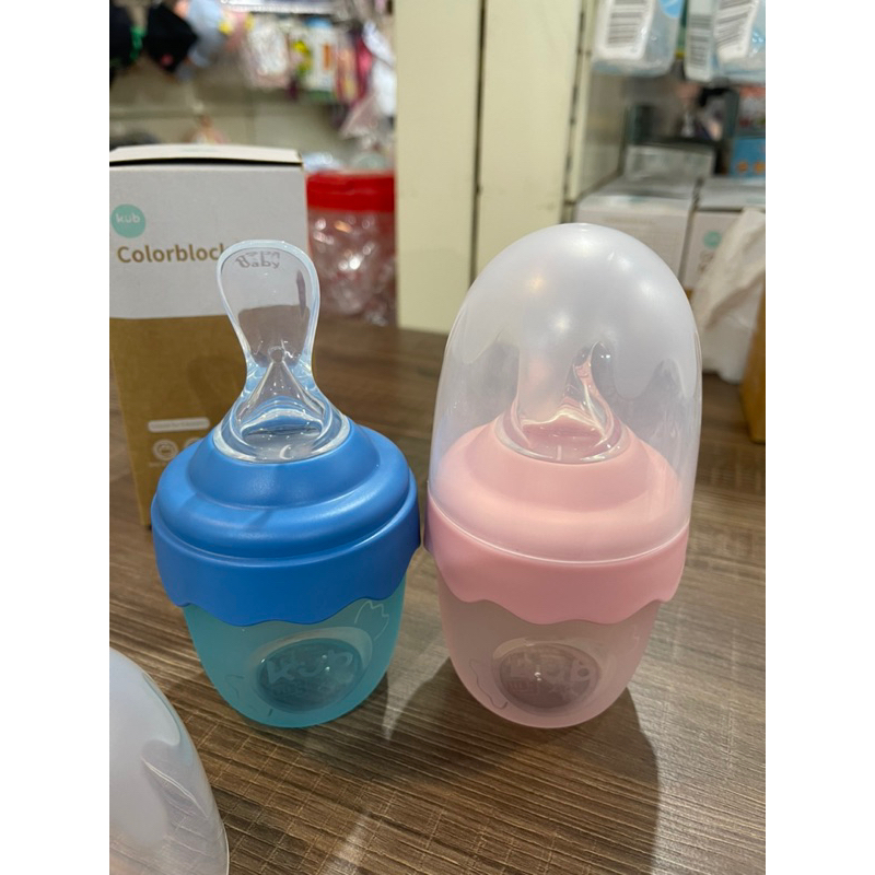 KUB colorblock baby feeding spoon