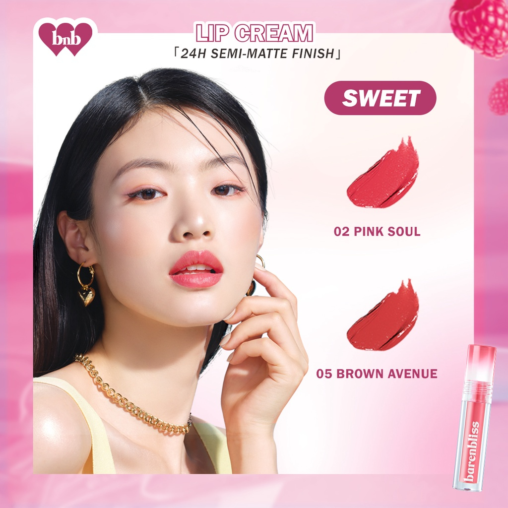 MFI - BARENBLISS BERRY MAKES COMFORT LIP MATTE | READY STOCK