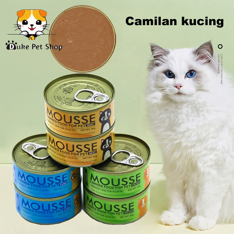 Makanan Basah Kucing Kitten Kaleng 85gr Camilan Kucing