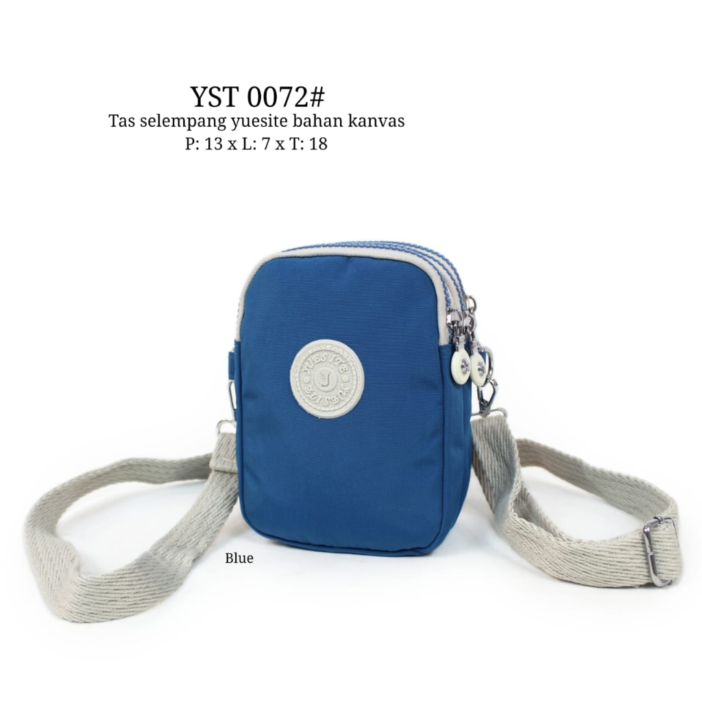 TAS SELEMPANG KANVAS MINI | TAS SELEMPANG YUESITE WANITA #YST 0072