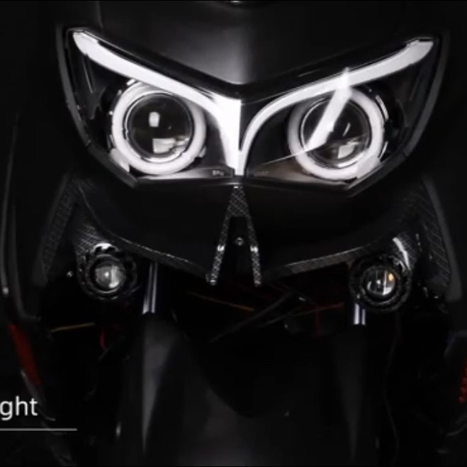 WINGLET LAMPU DEPAN NMAX PLUS LAMPU TEMBAK SOROT UNIVERSAL NMAX NEW 2020